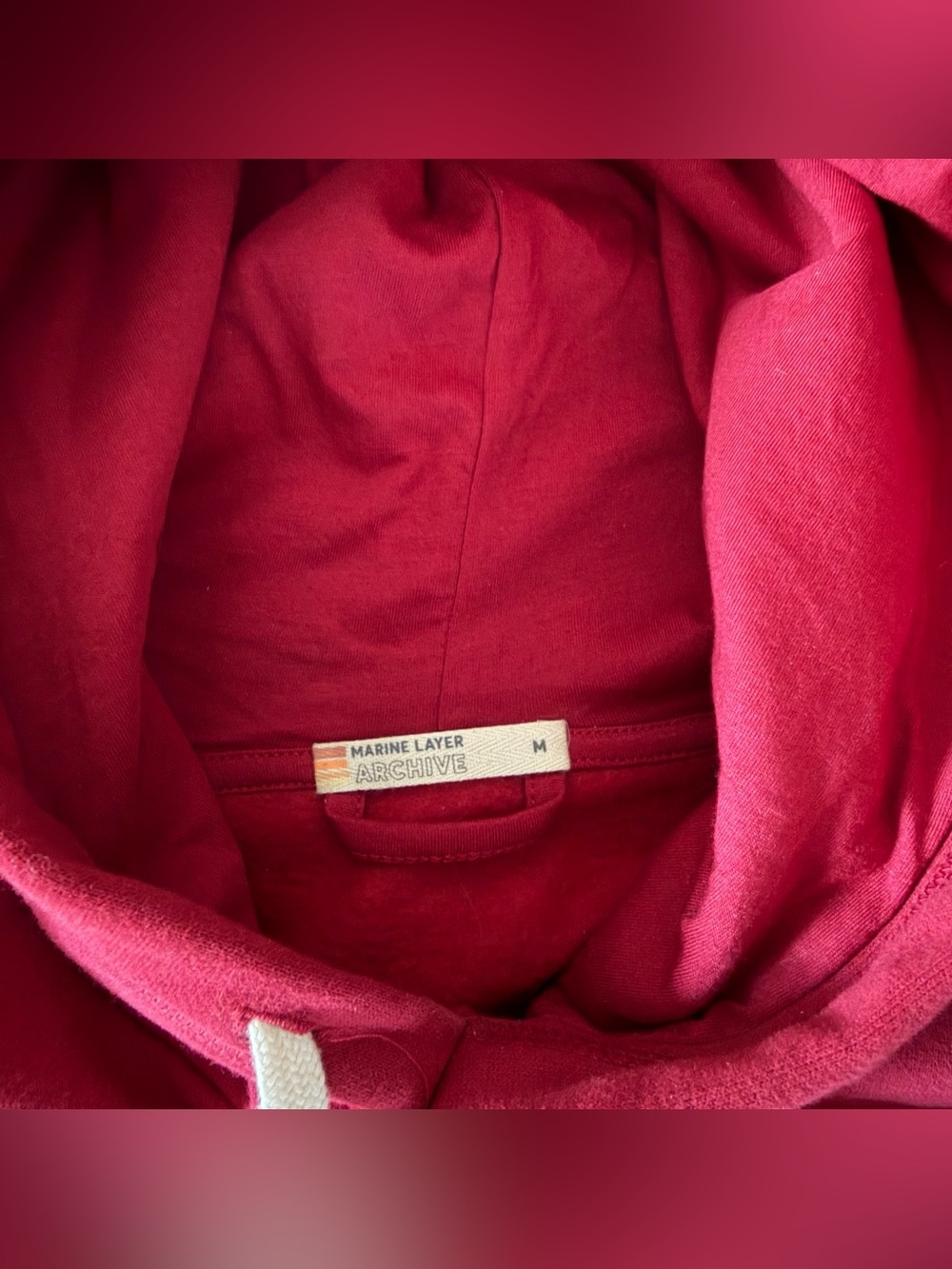 Marine Layer Retro Men's Archive Colorblock Hoodie Medium - Picture 2 of 8